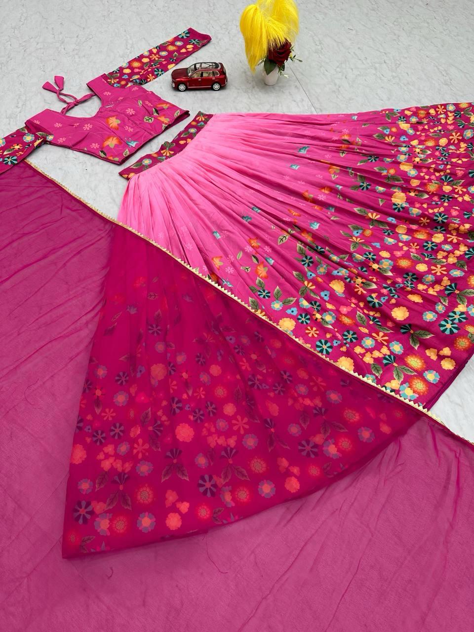 Pc 485 Cotton Kalamkari Printed Wholesale Lehenga Choli Suppliers In Mumbai
